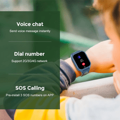 MI SPORT WATCH Buddy – Otroška pametna ura z 4G, GPS sledenjem in video klici- VIOLA pametna ura
