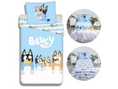 Disney Bluey Komplet posteljnine, z zadrgo, za otroke, bombažna posteljnina 140x200 cm, Oeko-Tex