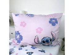 Disney Disney Stitch Komplet posteljnine z zadrgo, za otroke, bombažna posteljnina 140x200 cm, Oeko-Tex