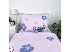 Disney Disney Stitch Komplet posteljnine z zadrgo, za otroke, bombažna posteljnina 140x200 cm, Oeko-Tex