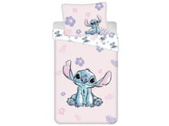 Disney Disney Stitch Komplet posteljnine z zadrgo, za otroke, bombažna posteljnina 140x200 cm, Oeko-Tex