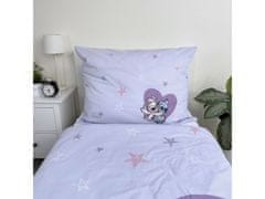 Disney Disney Angel in Stitch Posteljni set z zadrgo, 100 % bombaž, mehak, za otroke, 140x200 cm, Oeko-Tex 