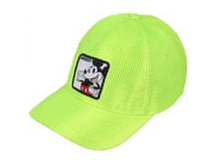 Disney DISNEY Mickey Mouse fantovska neonsko zelena baseballska kapa, nastavljiva 54 cm