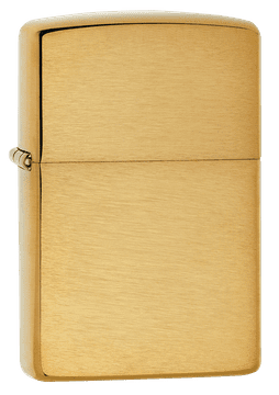 Zippo vžigalnik 168 Brushed Brass Armor