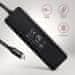AXAGON potovalno vozlišče USB-C / HUE-C1C / USB 3.2 Gen1 / 4x USB-A / 1x USB-C / 0,19 m