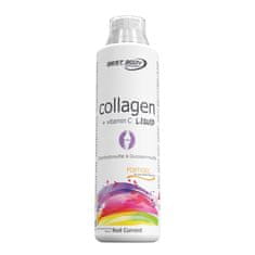 Best Body Nutrition Collagen Liquid plus Vitamin C - Rdeči ribez - 500 ml 