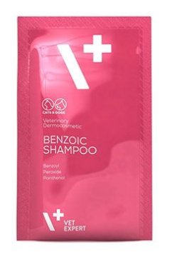VetExpert benzojev šampon vrečke 20x15ml