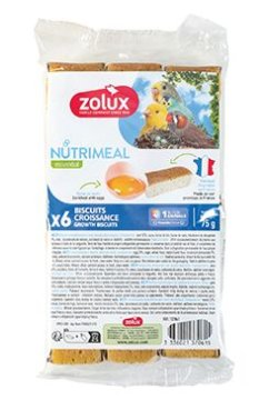 Nasvidenje. NUTRIMEAL Piškotki exoti domači 6 kosov Zolux
