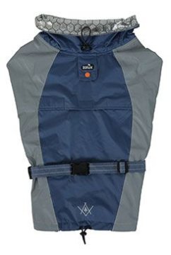 Nepremočljiva obleka za pse BIVOUAK modra 50cm Zolux