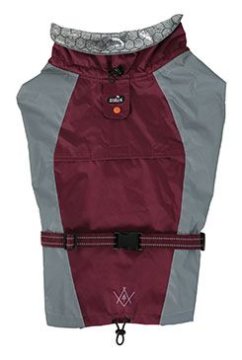 Nepremočljiva obleka za pse BIVOUAK rdeča 45cm Zolux