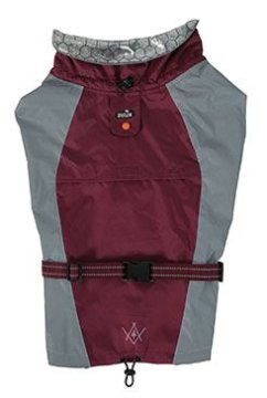 Nepremočljiva obleka za pse BIVOUAK rdeča 50cm Zolux