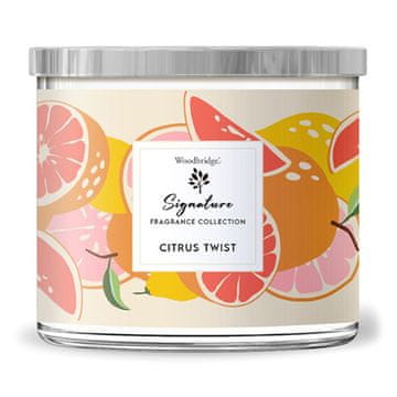 Woodbridge Svíčka Signature, Citrus Twist, Citrus Twist, 410 g