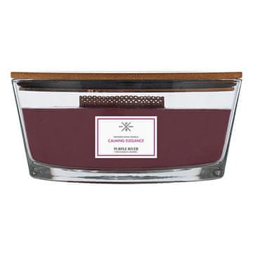 Svíčka Purple River Ellipse, Calming Elegance, Uklidňující elegance, 453 g