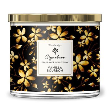 Woodbridge Svíčka Signature, Vanilla Bourbon, Vanilkový Bourbon, 410 g