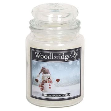 Woodbridge Svíčka velká, Christmas Snowman, Vánoční sněhulák, 565 g
