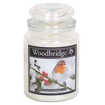 Woodbridge Svíčka velká, Winter Wonderland, Zimní říše divů, 565 g