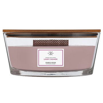 Svíčka Purple River Ellipse, Luxury Cashmere, Luxusní kašmír, 453 g