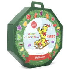Haribo Adventní kalendář čajových svíček , 24 ks čajových svíček a svícen
