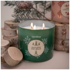 Colonial Candle Svíčka Carolina, Mistletoe & Holly, Jmelí a Cesmína, 396 g