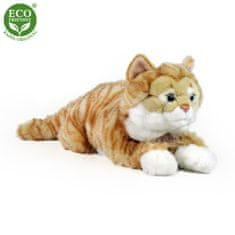 Rappa Plišasta tabby mačka rjava 40 cm EKO-PRIJAZNO