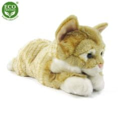 Rappa Plišasta tabby mačka rjava 40 cm EKO-PRIJAZNO