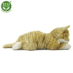 Rappa Plišasta tabby mačka rjava 40 cm EKO-PRIJAZNO