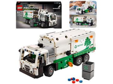 LEGO LEGO Technic Tovornjak za smeti Mack LR Electric, 503 elementi 42167