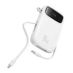 BASEUS Powerbank Baseus QPow 2 20000mAh 30W 2xUSB-C (bela)