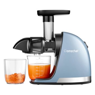 AMZCHEF Sokovnik s počasnim delovanjem AMZCHEF 1501-BU-SM (moder)