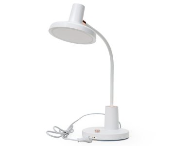 Platinet PLATINET PDL089 namizna LED svetilka, 780 lumnov, upogljiv vrat, nastavljiva barvna temperatura, IP20 odpornost, USB Type-C, 175cm kabel, 59x14.5x14.5cm, bela