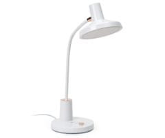 Platinet PDL089 namizna LED svetilka, upogljiva, 780 lumnov, 10W, 175cm kabel, IP20, bela