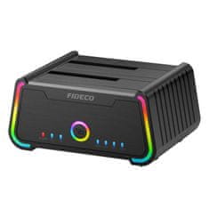 slomart FIDECO YPZ230R postaja za priklop/loniranje HDD/SSD (SATA 2,5"/3,5", UASP)