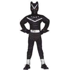 Fiestas Guirca Black Panter Pustni Kostum, 7-9 let