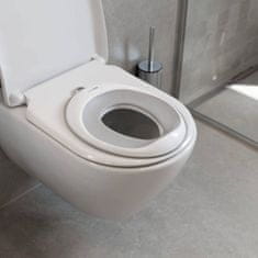Freeon nastavek za WC, belo-siv (49607)