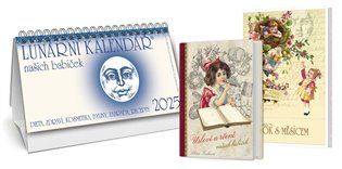 STUDIO Trnka Lunin koledar naših babic 2025 + Pregovori in pregovori + Vrtnarsko leto z Luno - koledar Kláre Trnkove + 2x knjiga