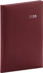 Notique Tedenski dnevnik Balacron 2025, bordo