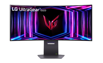 LG 34GS95QE-B UltraGear™ gaming monitor, 86,1 cm, UW-QHD, OLED, ukrivljen, črn