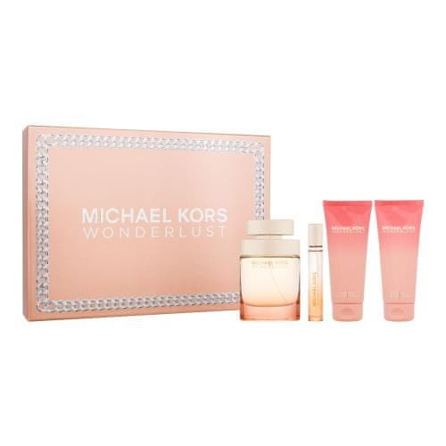 Michael Kors Wonderlust Set parfumska voda 100 ml + parfumska voda 10 ml + gel za prhanje 100 ml + losjon za telo 100 ml za ženske