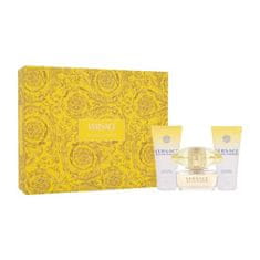 Versace Yellow Diamond Set toaletna voda 50 ml + losjon za telo 50 ml + gel za prhanje 50 ml za ženske