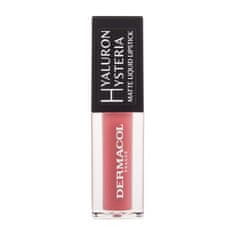 Dermacol Hyaluron Hysteria Matte Liquid Lipstick dolgoobstojna mat šminka 4.5 ml Odtenek 03