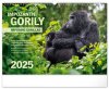 Stenski koledar Impozantne gorile 2025