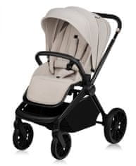 Lionelo Kombinirani otroški voziček MIKA 2IN1 2024 BEIGE SAND