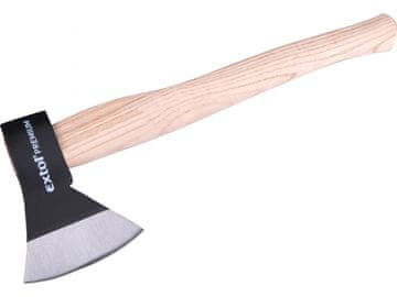 Extol Premium Ax s kvalitetnim bukovim ročajem, 600g