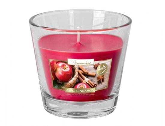 eoshop Sveča v kozarcu AURELIA JABOLKO-CIMET 160g