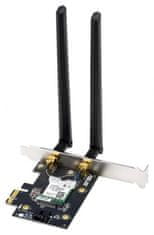 ASUS PCE-BE6500 Tri-Band mrežna kartica, BT 5.4, 6GHz, 160MHz, 4096-QAM, WPA3, PCIe (90IG09G0-MO0B00) - odprta embalaža