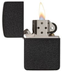 Zippo vžigalnik 28582 Black Crackle Replica