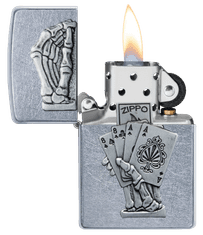 Zippo  vžigalnik 49536 Dead Man's Hand