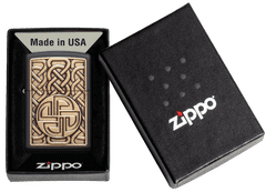 Zippo  vžigalnik 49538 Nordic Shield Knot Emblem