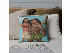 Disney Vaiana Modra kvadratna dekorativna blazina, dekorativna 40x40 cm, OEKO-TEX