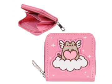 sarcia.eu Pusheen Roza, majhna ženska denarnica, zadrga, mačka